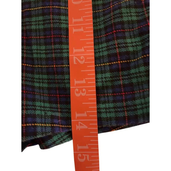 Good Lad Sz 12mo ‎ Shirt & John John  Royal Blue Green Plaid Classic Traditional - Picture 9 of 9